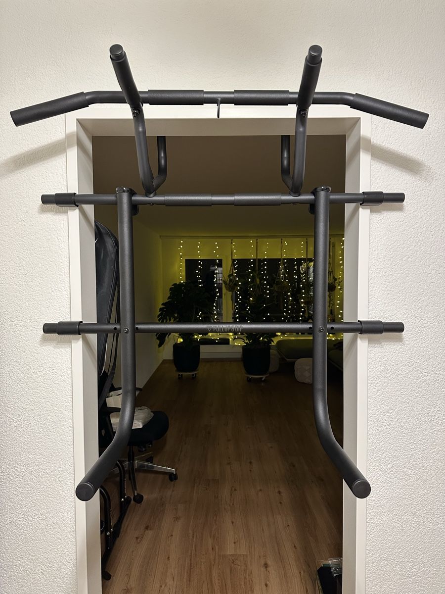 Hometrainer: Tür Klimmzugstange + Dip Stange – Nuovo (secondo la descrizione) da Steinhausen venduto da casaplia