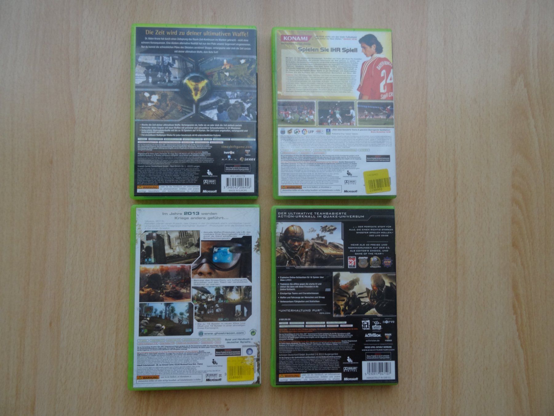 Giochi: 4 XBox Spiele ab Fr. 1.-- – Usato da Lupfig venduto da Buerkli20 1