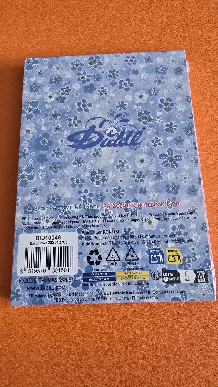 Schreibblöcke: Diddl A 6 Block Frankreich – Neu und originalverpackt aus wallisellen von funkelsternchen5 1