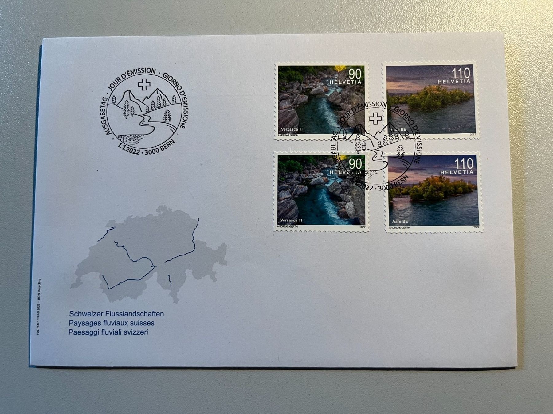 Alle Briefmarken: FDC 2022 aus Serie- und Markenheft / Combo – Neu (gemäss Beschreibung) aus Arch von seil819