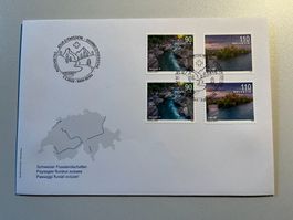 FDC 2022 aus Serie- und Markenheft / Combo
