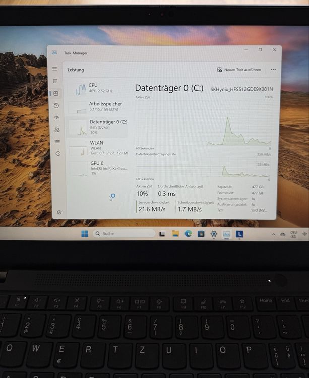 Lenovo Thinkpad T14s Gen2, i7-11Gen, mit Garantie 3