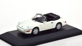 Porsche 911 / 964 Carrera 4 Cabriolet 1989-1994 weiss   1:43