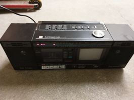 Palladium Flat Square Tube Radio Cassette TV 4 Speaker