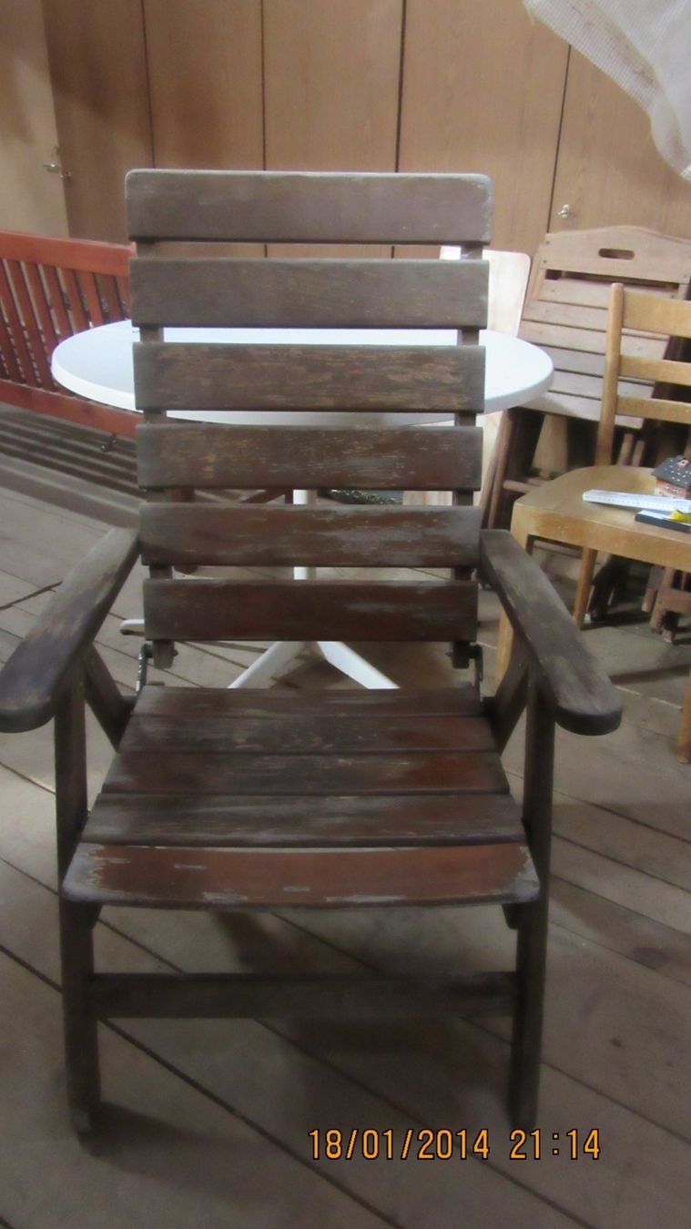 Chaises: GARTENSTUHL AUS HOLZ – D'occasion à Luzern par Friesenfrau 3