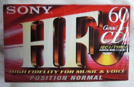 Sony HF 60 Musikkassette