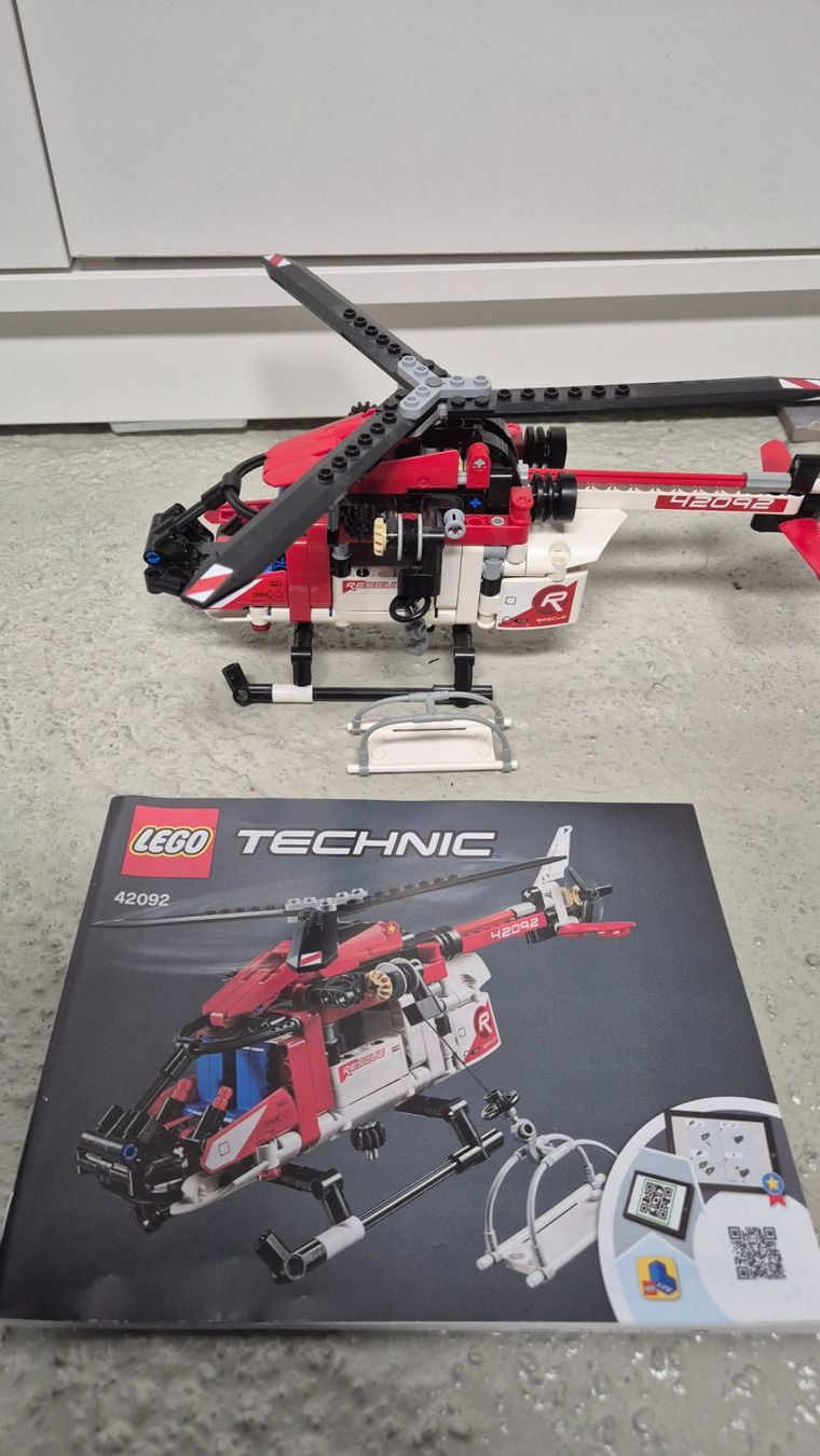 Lego Giocattoli: Lego Technic Rettungshelikopter – Usato da Rickenbach SO venduto da Bubs 1
