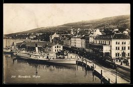 AK Rorschach, Hafen, 1924