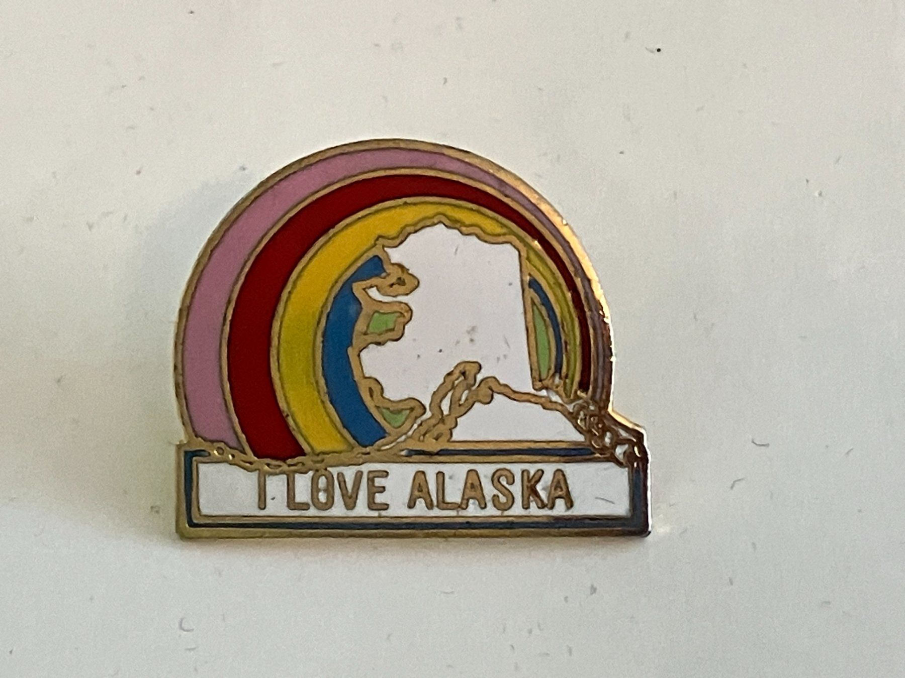 Placchette & Badge: 1 Pin Alaska – Usato da Basel venduto da djwwpp