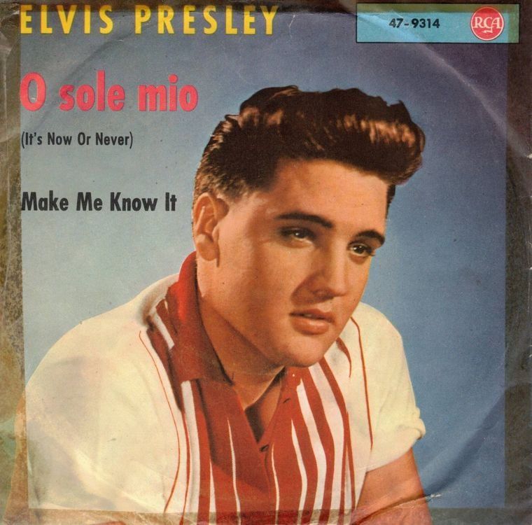 Dischi in vinile: Elvis Presley  --  O sole mio    Single7 – Usato da Rheinau venduto da thealbum
