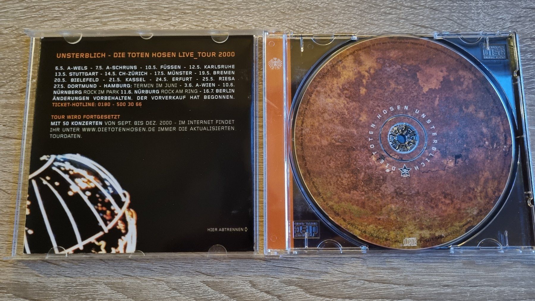 CD: Die Toten Hosen - Unsterblich – Usato da Hagenbuch ZH venduto da lecterr55 1