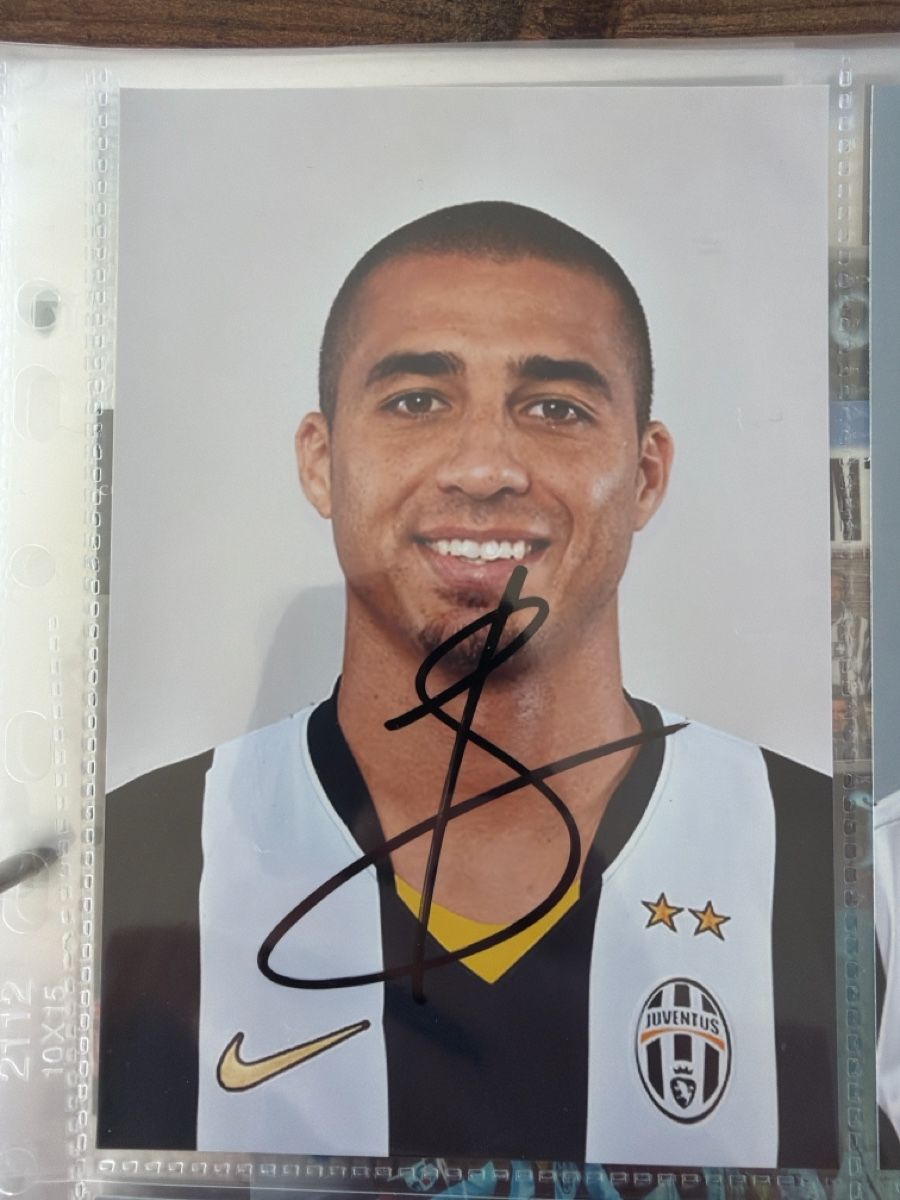 Autographes: David Trezeguet original Autogramm Juventus – D'occasion à Widnau par Spetz