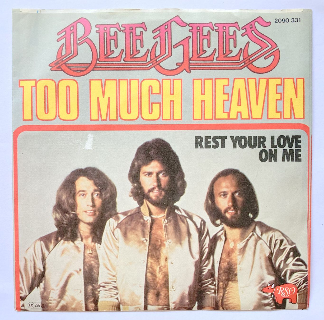 Schallplatten: BEE GEES - TOO MUCH HEAVEN – Gebraucht aus Bottens von hotter-than-hell 1