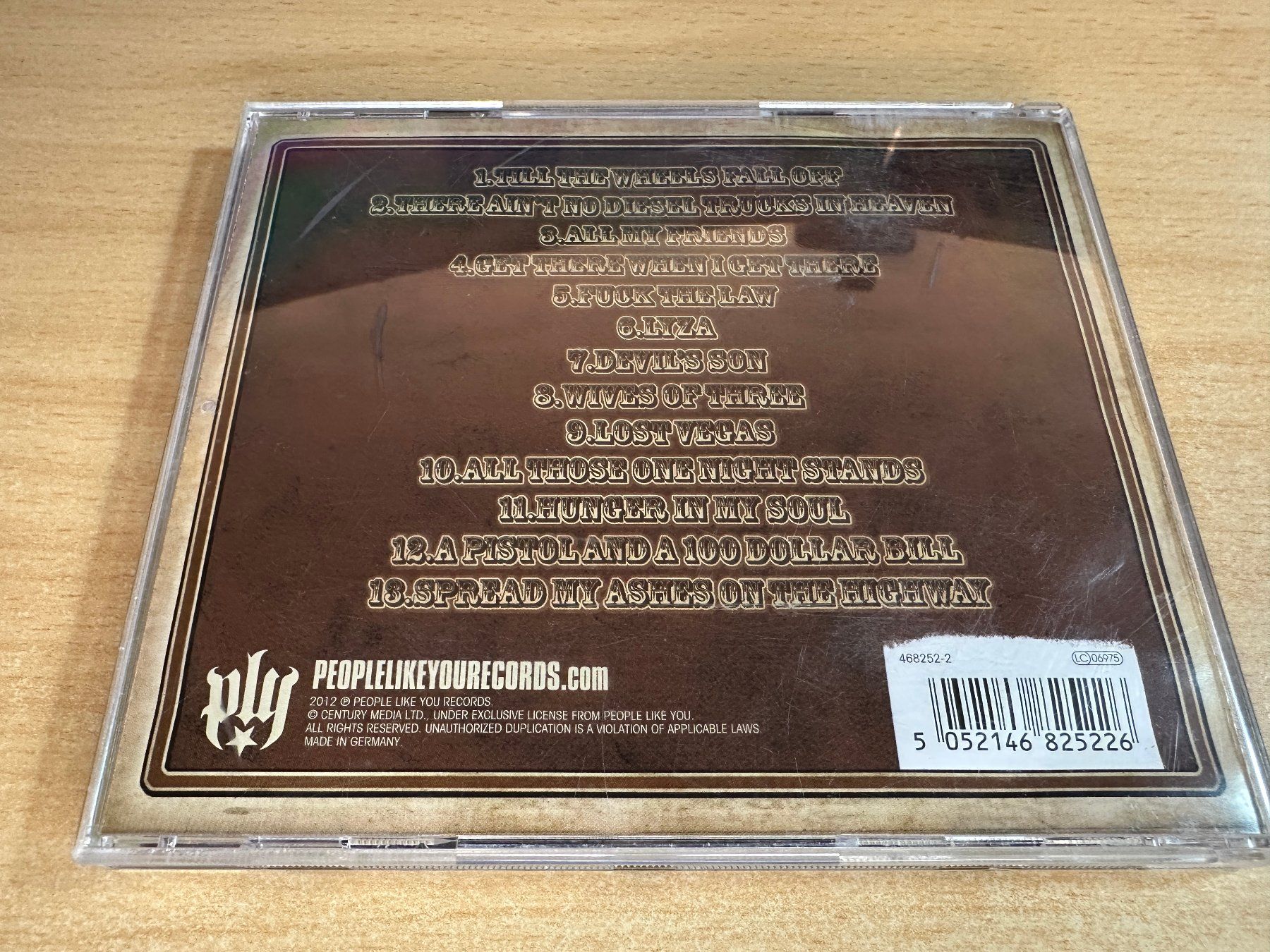 CD: B2 Bob Wayne – Till The Wheels Fall Off – Usato da Rikon im Tösstal venduto da Alpenmutz 1