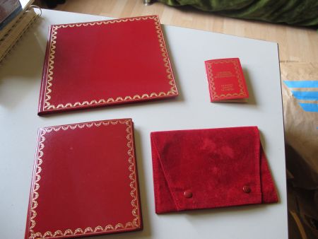 Cartier Zubehör Mit Etui Und Papiere Uhr Alles Signiert Top