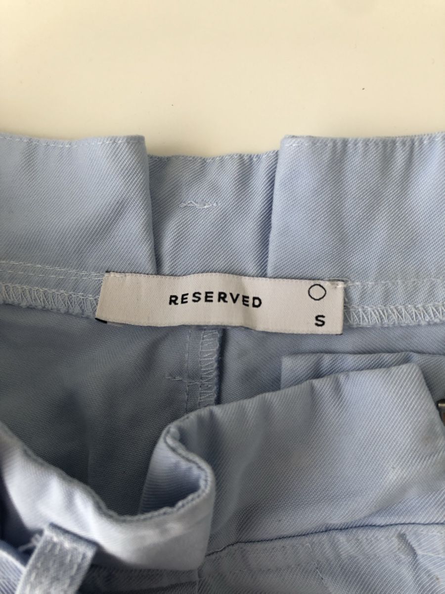 Pantaloni: Hellblaue weite Hose, Reserved, Gr S – Usato da Zürich venduto da jmo_zs7g 2