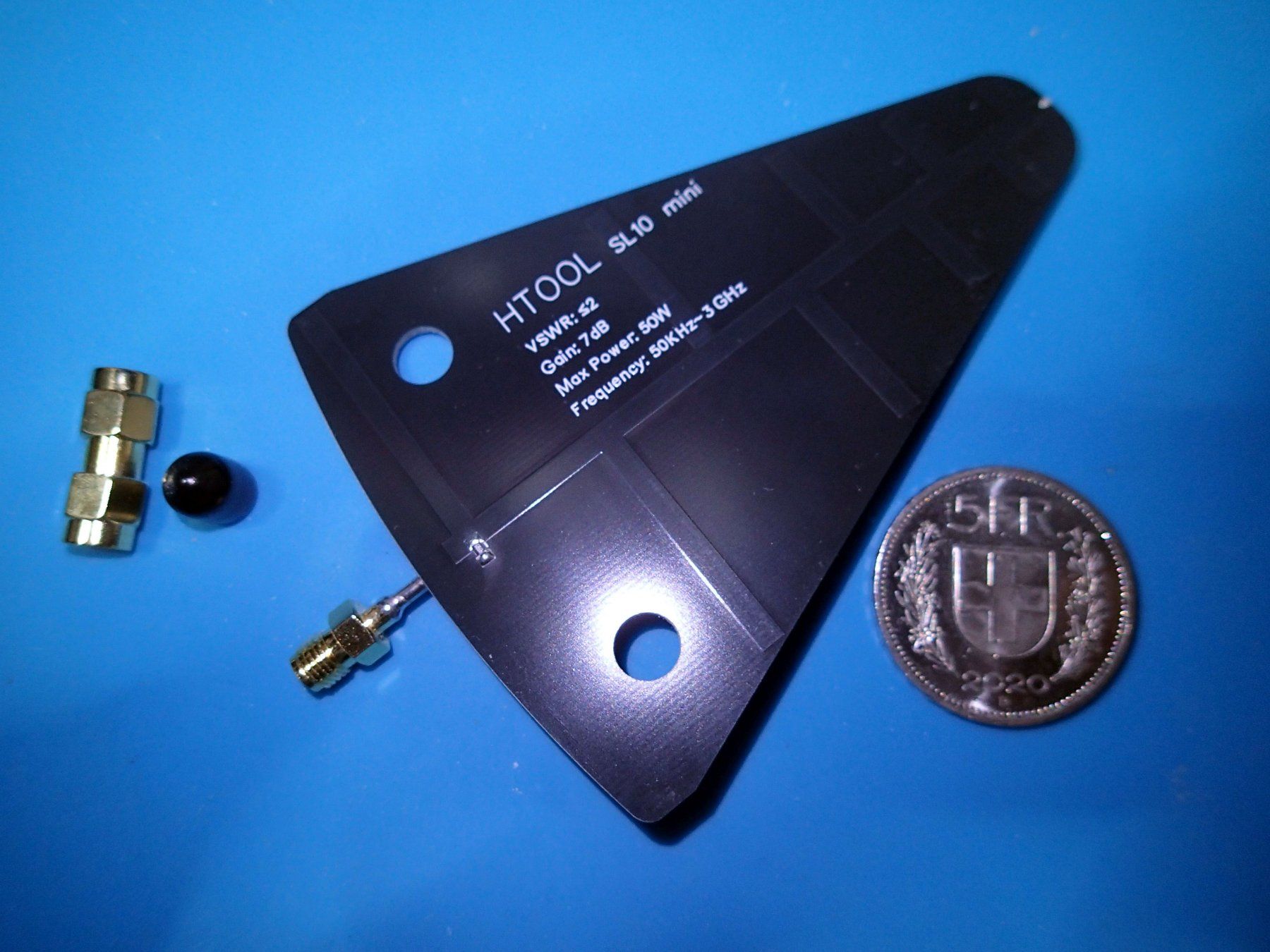 Radiocomunicazione: Mini Logper Richtantenne 50 kHz - 3 GHz Antenne – Nuovo e nell'imballaggio originale da Zürich venduto da youelec 2