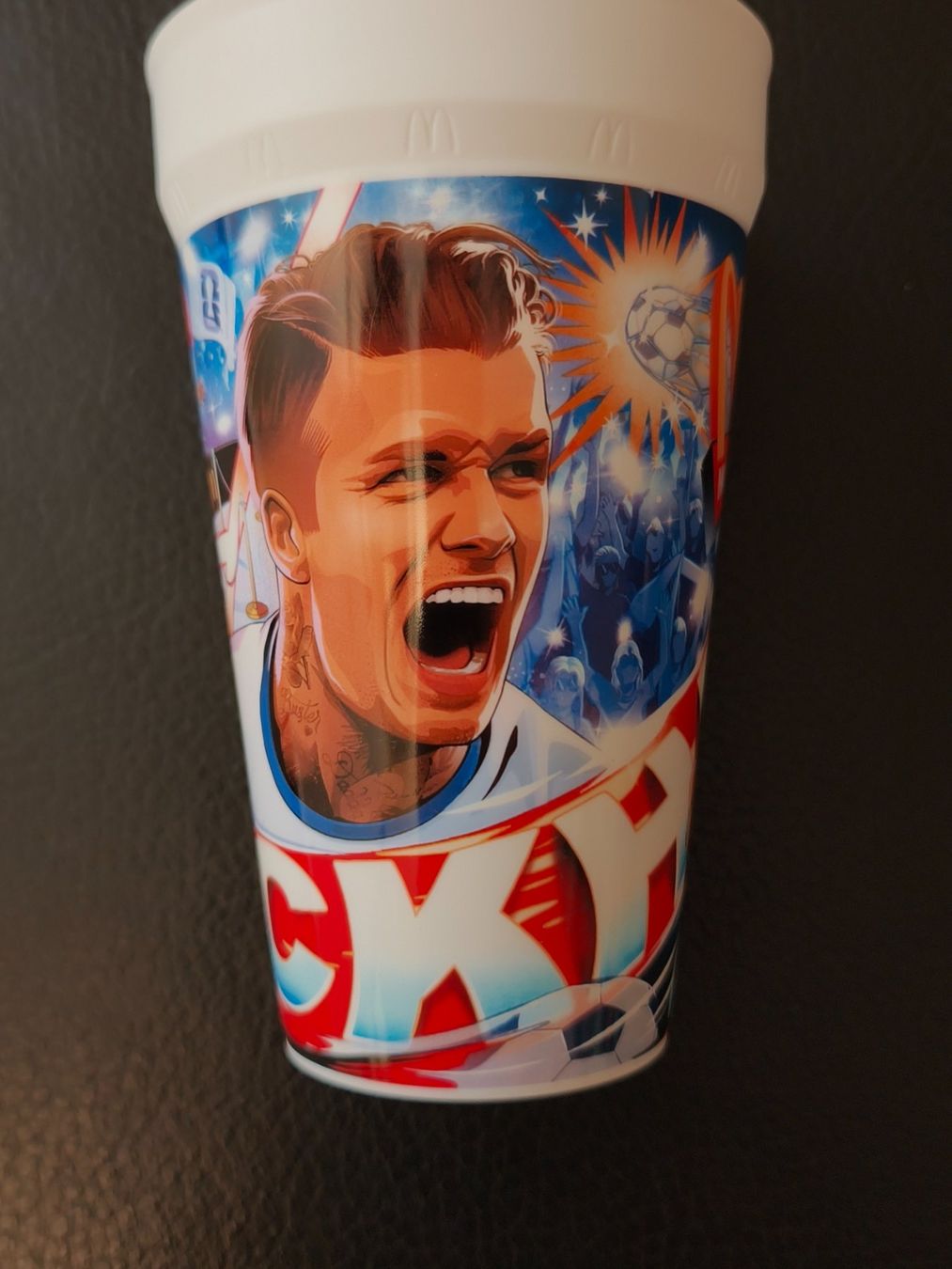 Mc Donald's Bicchieri: McDonald's Becher  David Beckham WM 2026 – Usato da Hitzkirch venduto da Macaco10 1