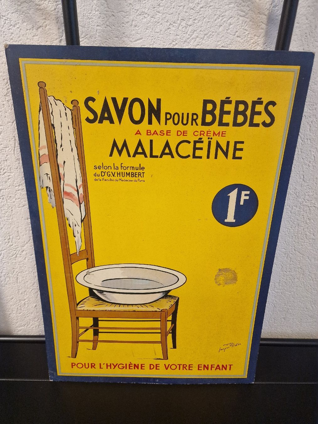 Foto & Immagini: Affiche ancienne Savon Malacéine – Usato da Collonges venduto da 2D_Collector