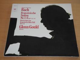 BACH: FRANZÖSISCHE SUITEN– GLENN GOULD - CBS 2 LPs - TOP!