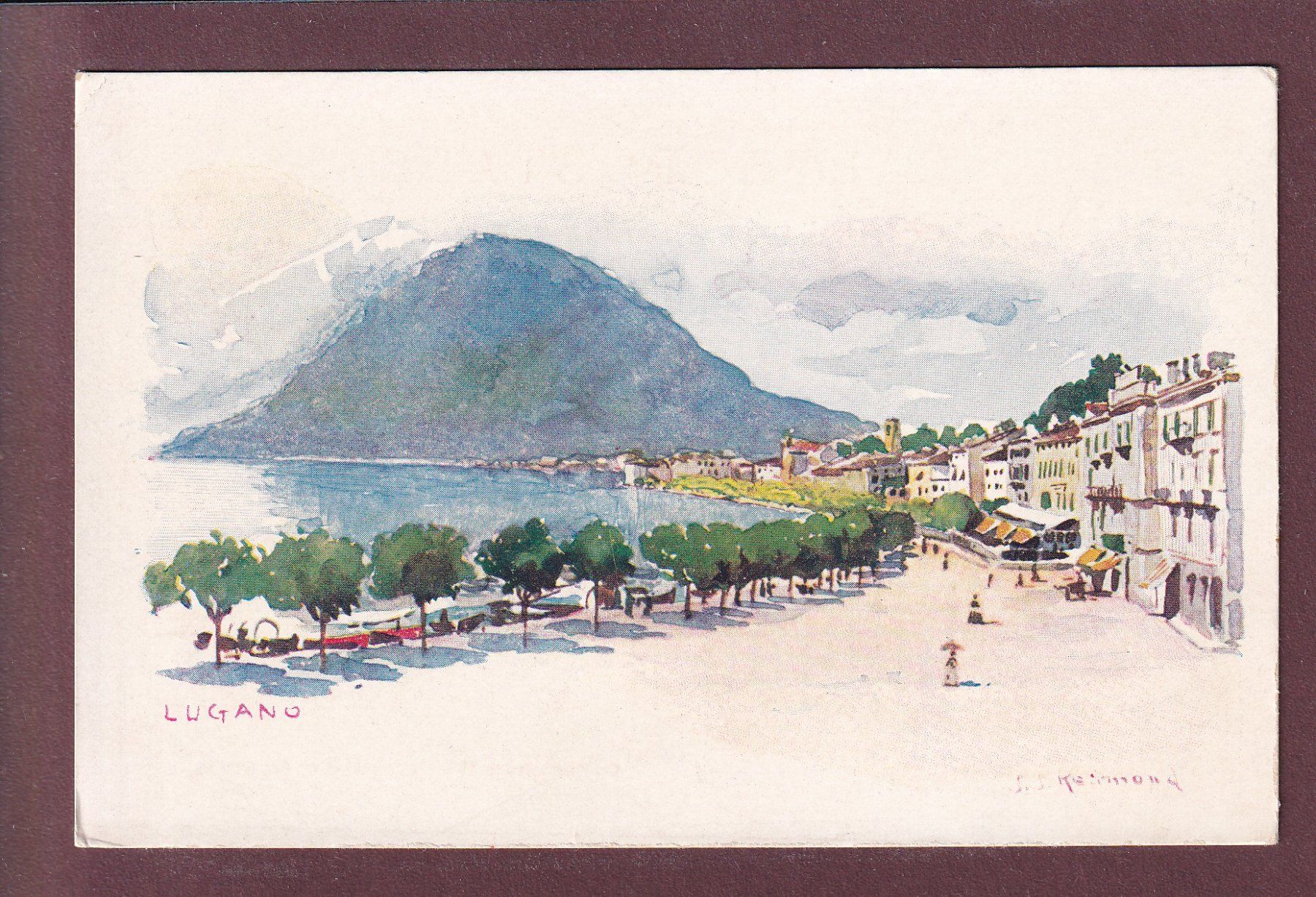 Cartes postales: LUGANO - Vouga – D'occasion à Pully par nicecards