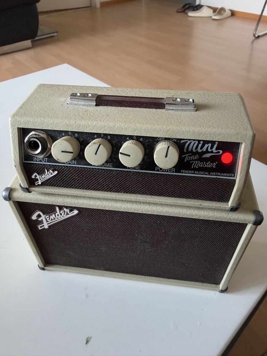 Strumenti musicali: Fender Mini Tone Master – Usato da Baden venduto da noli.r 1