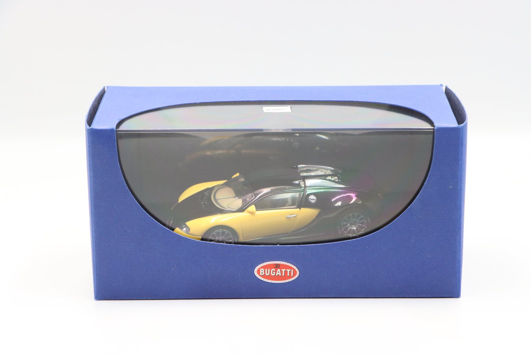 Bugatti Modellini d'auto: Bugatti Veyron 16.4 2001 1:43 AutoArt – Nuovo e nell'imballaggio originale da Bühl b.Aarberg venduto da modelldiecast