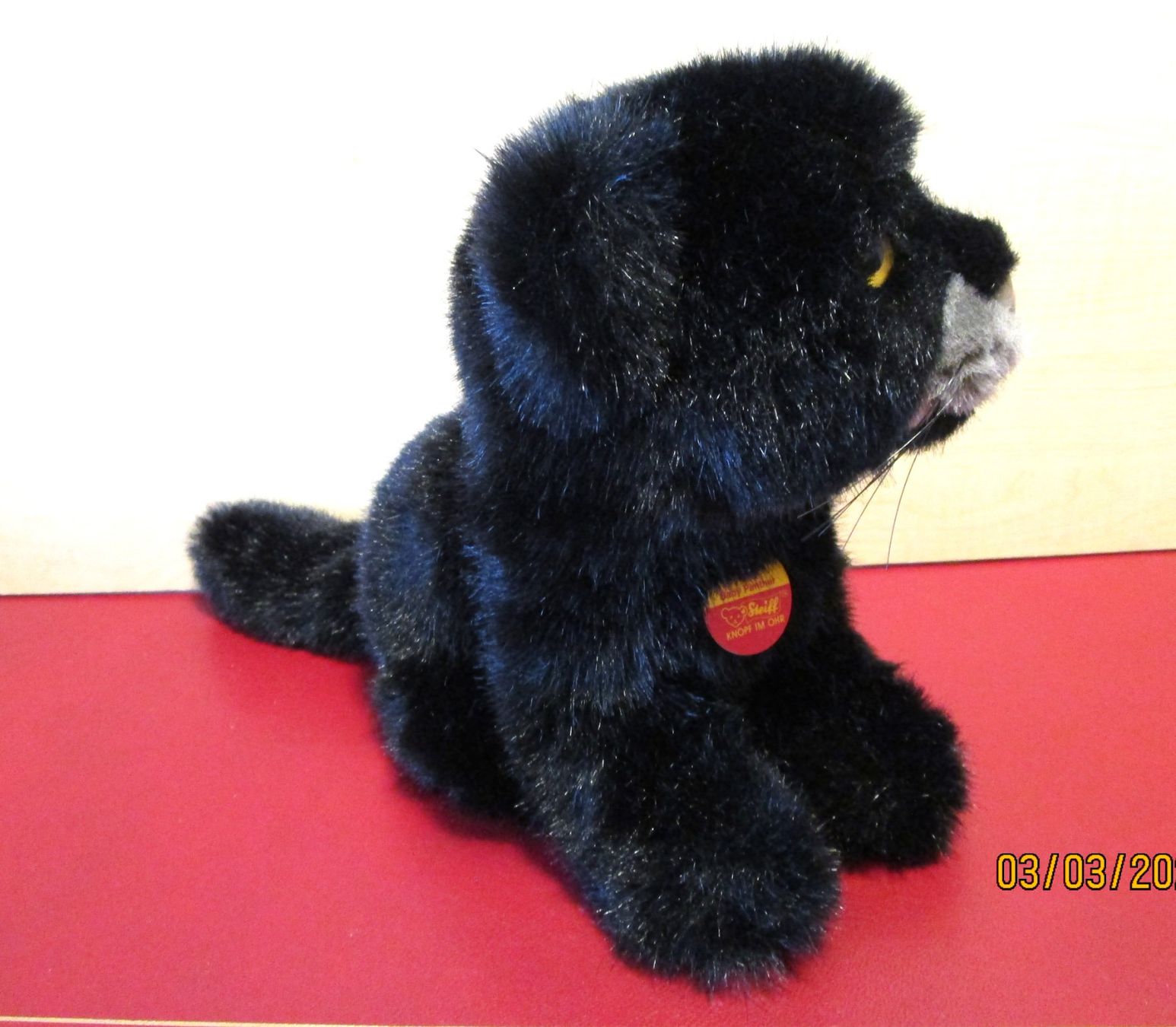 Steiff Giocattoli: STEIFF PANTHÈRE " TAKY " ORIGINAL 28cm N° 065408 – Nuovo (secondo la descrizione) da Chêne-Bourg venduto da breno56 1