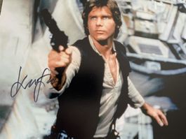 Harrison Ford (Star Wars) - orig. sign. Grossfoto