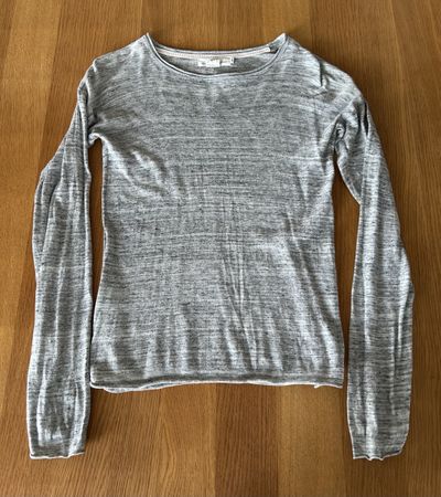 H&M Feinstrickpullover Gr. XS Grau