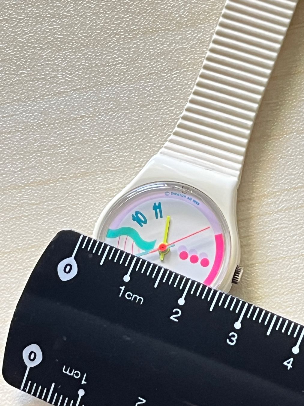 Swatch Uhren: Swatch Gent Uhr mit Farb-Zifferblatt gebraucht – Gebraucht aus Grenchen von chththl 4