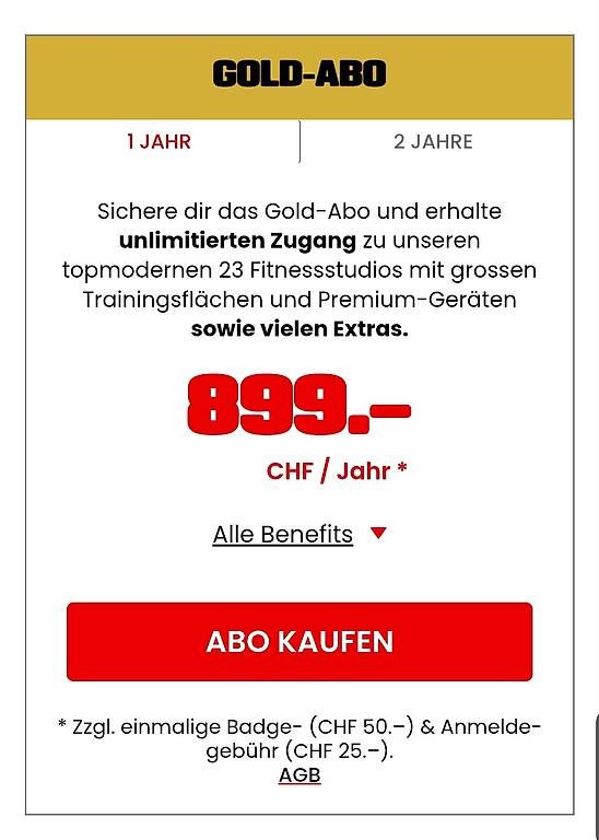 Libri: Fitnessvertrag im Cleverfit – Usato da Schaffhausen venduto da cke_ffn9 1