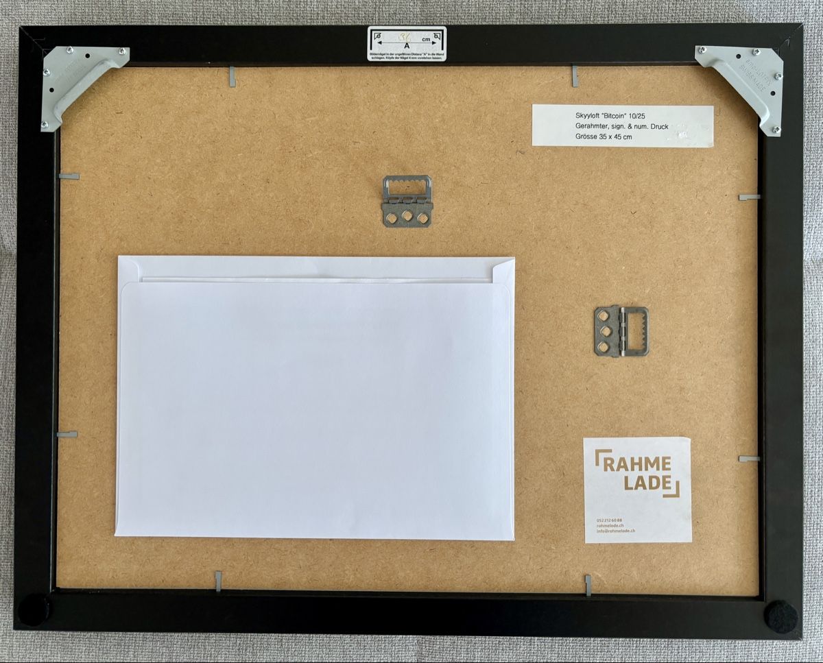 Foto & Immagini: Skyyloft Bilder - Bitcoin 1.0 Dollar Original Skyyloft Bild – Nuovo e nell'imballaggio originale da Bülach venduto da Cspadanuda 3