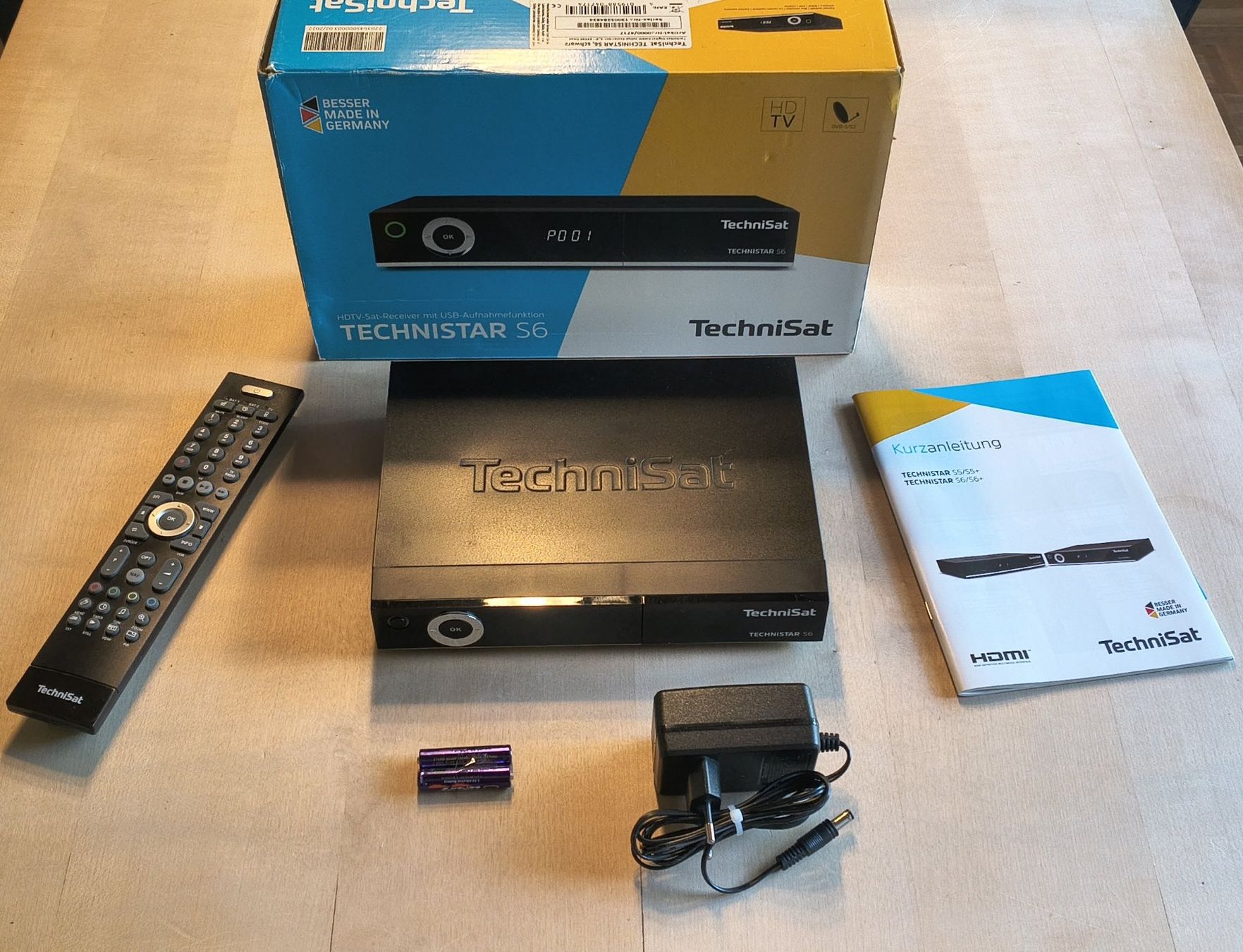 Technisat Ricevitori: HDTV-SAT-Receiver Technistar S6 von TechniSat - neuwertig – Usato da Verscio venduto da Pwyss