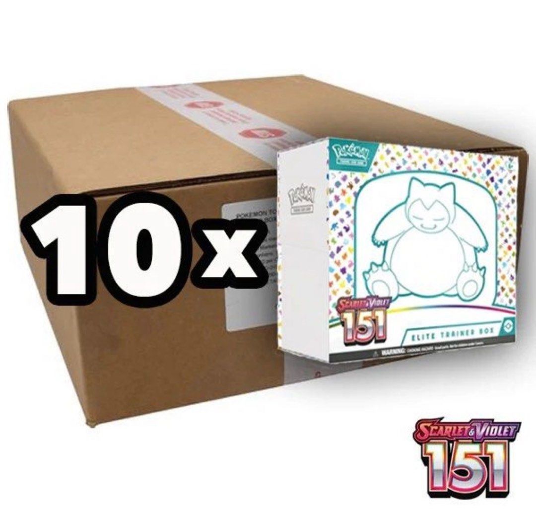 Pokémon Cartes à collectionner: Sealed 151 ETB Case auf Deutsch – Neuf avec emballage d'origine à Arni AG par PokemonCardsStore