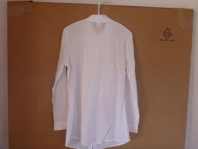 Camicette: Longbluse MANDARIN weiss Rüschen Neuwertig – Nuovo (secondo la descrizione) da Weisslingen venduto da TechnoFant 1