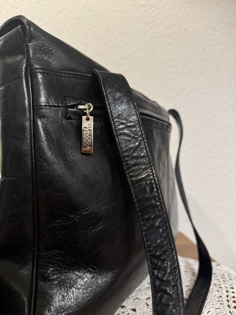 Claudio Ferrici Borse da donna: Claudio Ferrici Handtasche schwarz – Usato da Reiden venduto da ram_w7hf 3