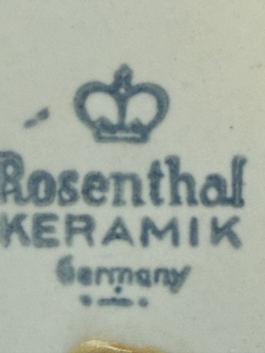 Rosenthal Vasi & Recipienti: Rosenthal Keramik Vase hellblau mit Craquele Optik – Usato da Wettswil venduto da MoeLu 3