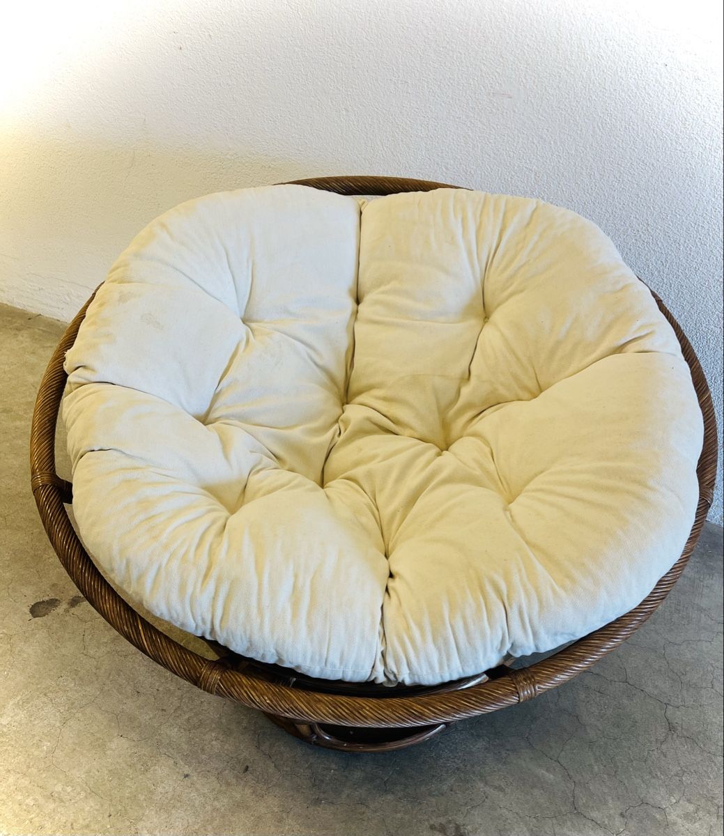 Sessel: Rattan Papasan Sessel  – Gebraucht aus Schlieren von yamay