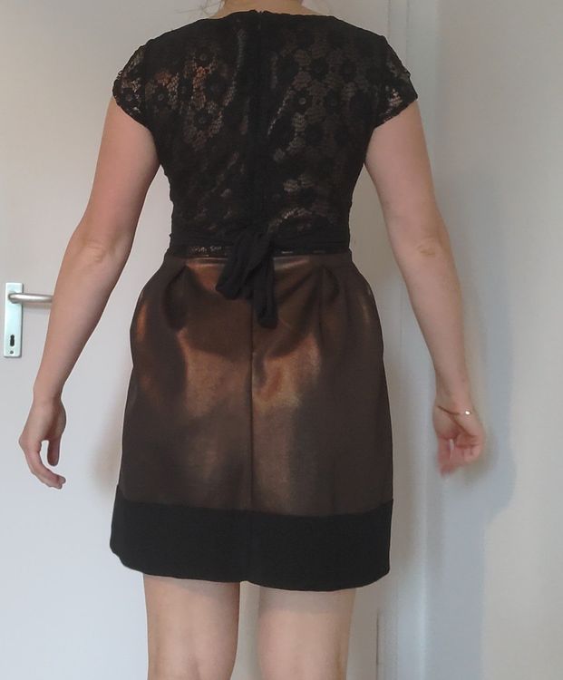 Robes: Damenkleid in Schwarz-Bronze GrösseS/36 – D'occasion à Niederuzwil par Grenadine1000 2