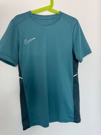 T-shirt sport Nike Dri-Fit bleu vert taille 137-147