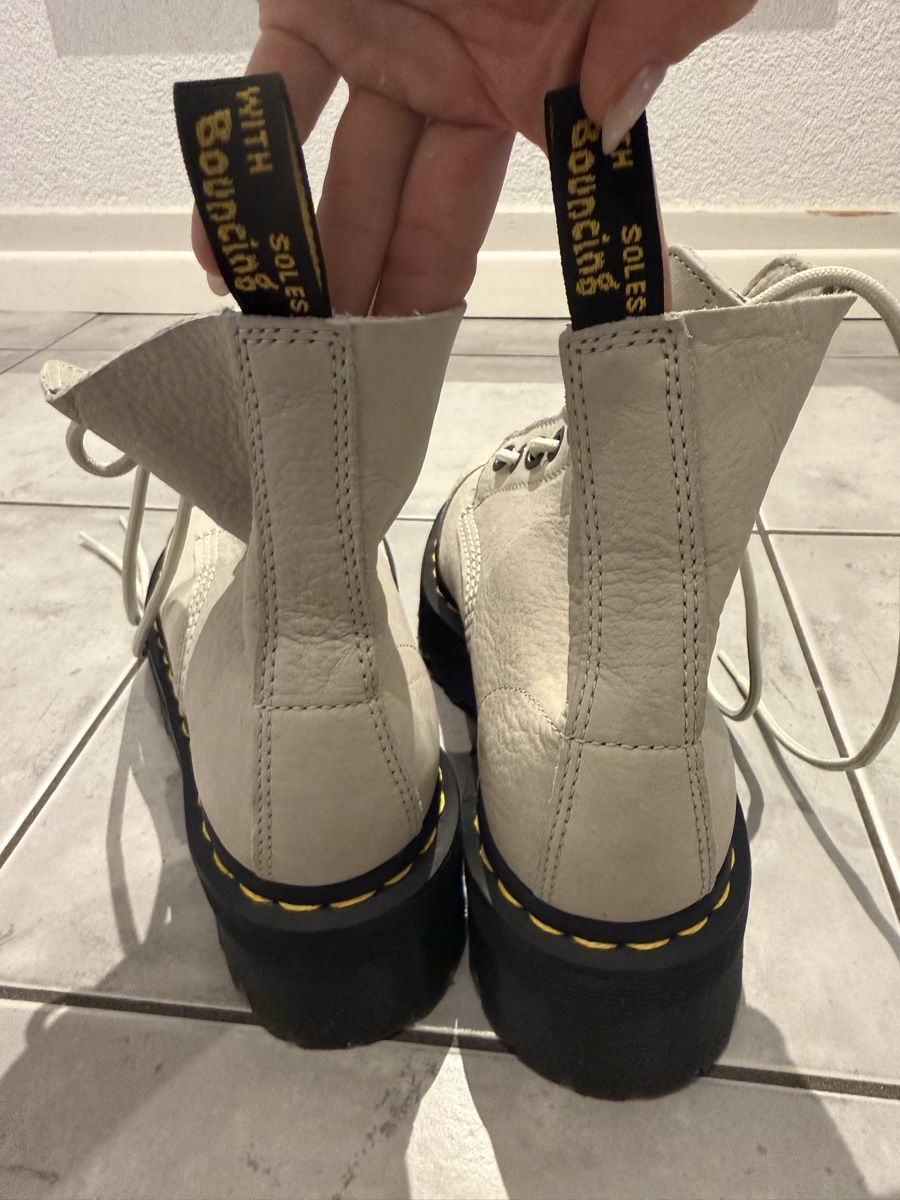 Dr. Martens Chaussures hommes: DocMartens Grau/Mint Plateau 40 – Neuf (Voir description) à Bern par kwa_pyt9 5