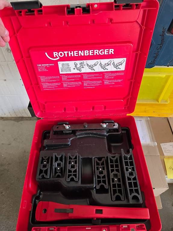 Alle Maschinen: Rothenberger Kupfer Biegemaschine – Gebraucht aus Fischbach LU von luk_9tzs