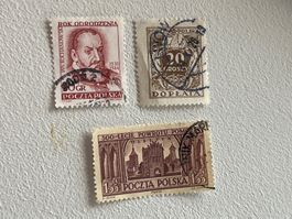 SALE ! Lot Polen Briefmarken ab 1 CHF (Gratis-Versand)