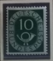 BRD, Nr. 128, Posthorn postfrisch Kt. 14.-