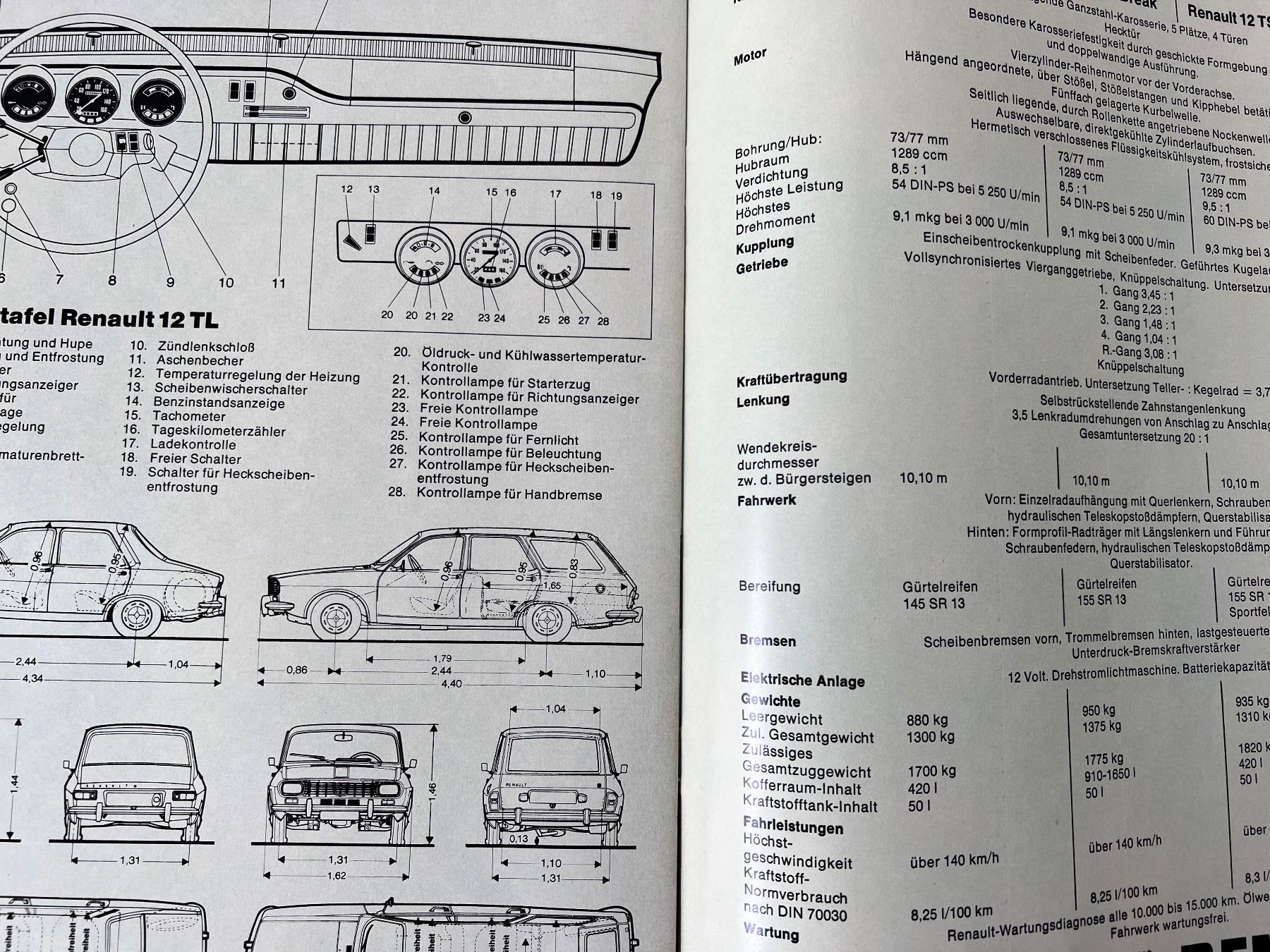 Renault Documents: RENAULT 12 Verkaufsprospekt – D'occasion à Münchenbuchsee par Volver64 4