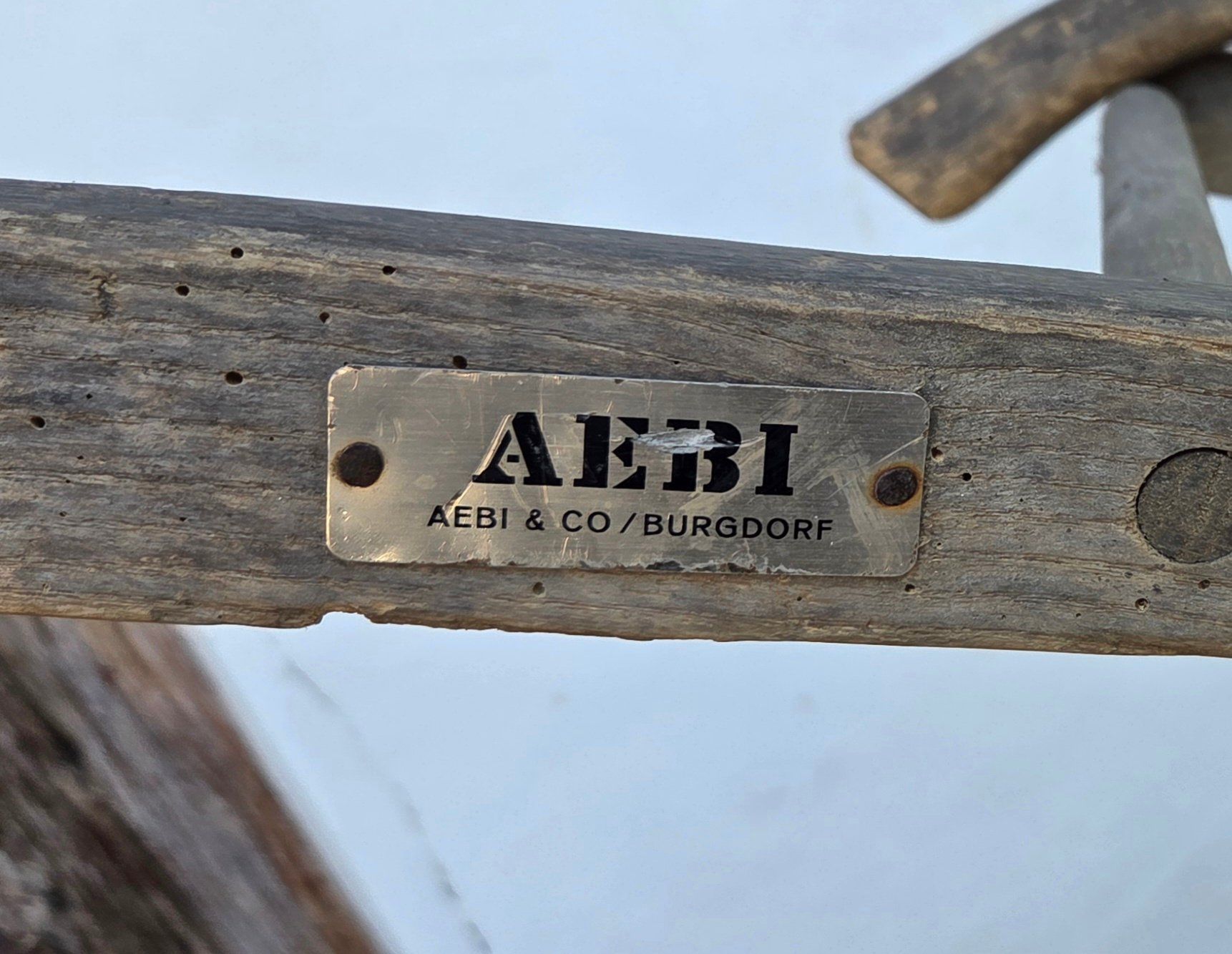 Toutes les décorations: Handpflug alt – D'occasion à Kirchdorf AG par hallobox 1