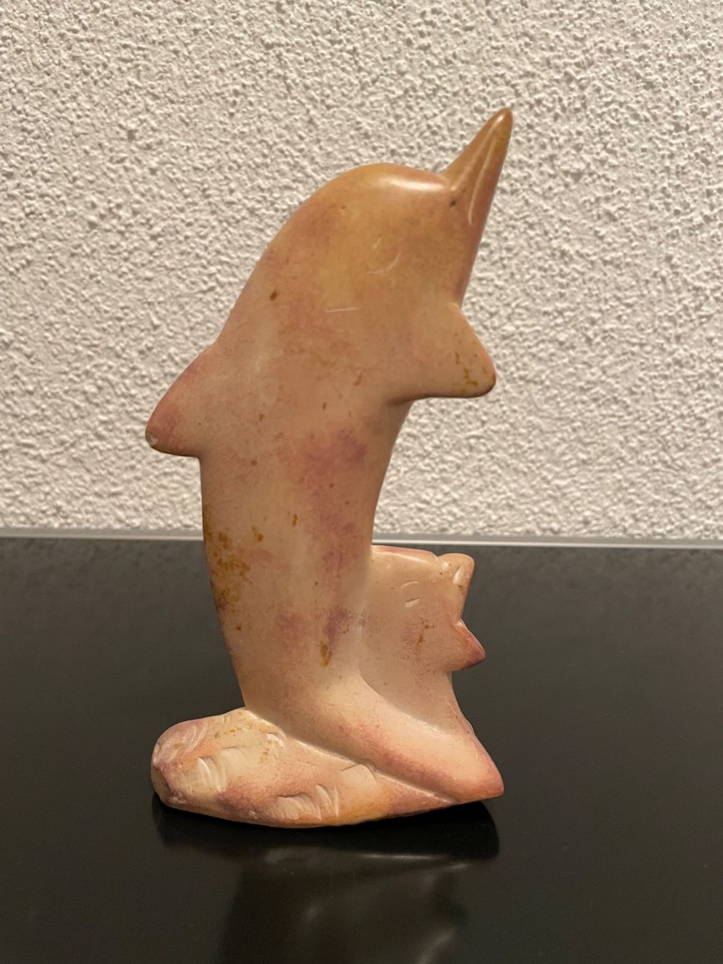 Statuette: Alte Steinfigur: Delfin – Usato da Wilderswil venduto da Renaissance1 3