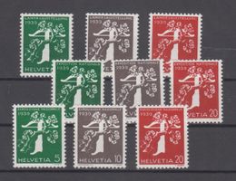 timbres de rouleau 228yRM - 238yRM  neuf* (105.--)
