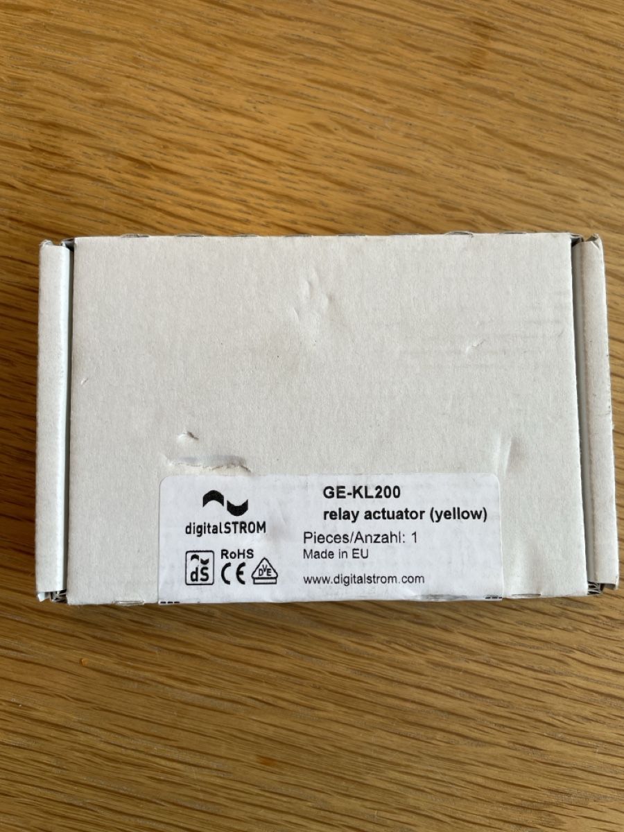DigitalSTROM Componenti elettronici: Digitalstrom GE-KL200 Relay Neu, ungebraucht – Nuovo e nell'imballaggio originale da Böckten venduto da Siargao78